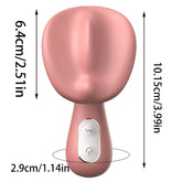 Mini vibrador estimulador de clítoris con 10 modos de vibración y masturbador para pezones y punto G